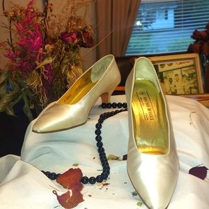 Bruno Magli Satin slip on